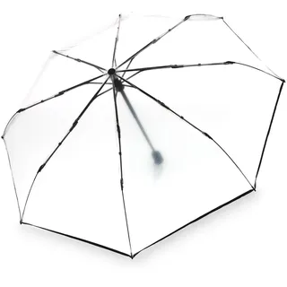 Knirps Regenschirm A.200 Medium Duomatic Organic Transparent