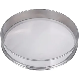 Sieb Feinmaschig-Edelstahl, Mehlsieb Küchensieben, Riddler Pollen Sieb-Mehl Micron Shaker-Mesh Sieben mit 150 Mesh, Edelstahl Fein Mehl Sieben für Reis, Getreide, Bohnen, Obst und Gemüse (15 cm)