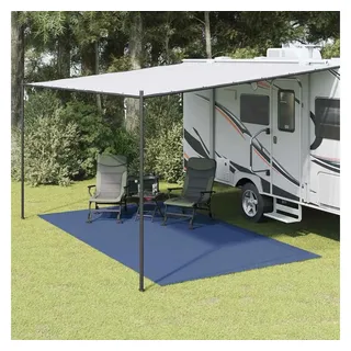 vidaXL Zeltteppich Blau 2,5x2,5 m