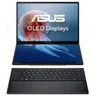 Asus Notebook ZenBook Duo 35.6cm (14 Zoll) WUXGA Intel® CoreTM Ultra 9 285H 16GB RAM 1TB SSD Deutsch, QWERTZ Grau 90NB14X1-M00ER0