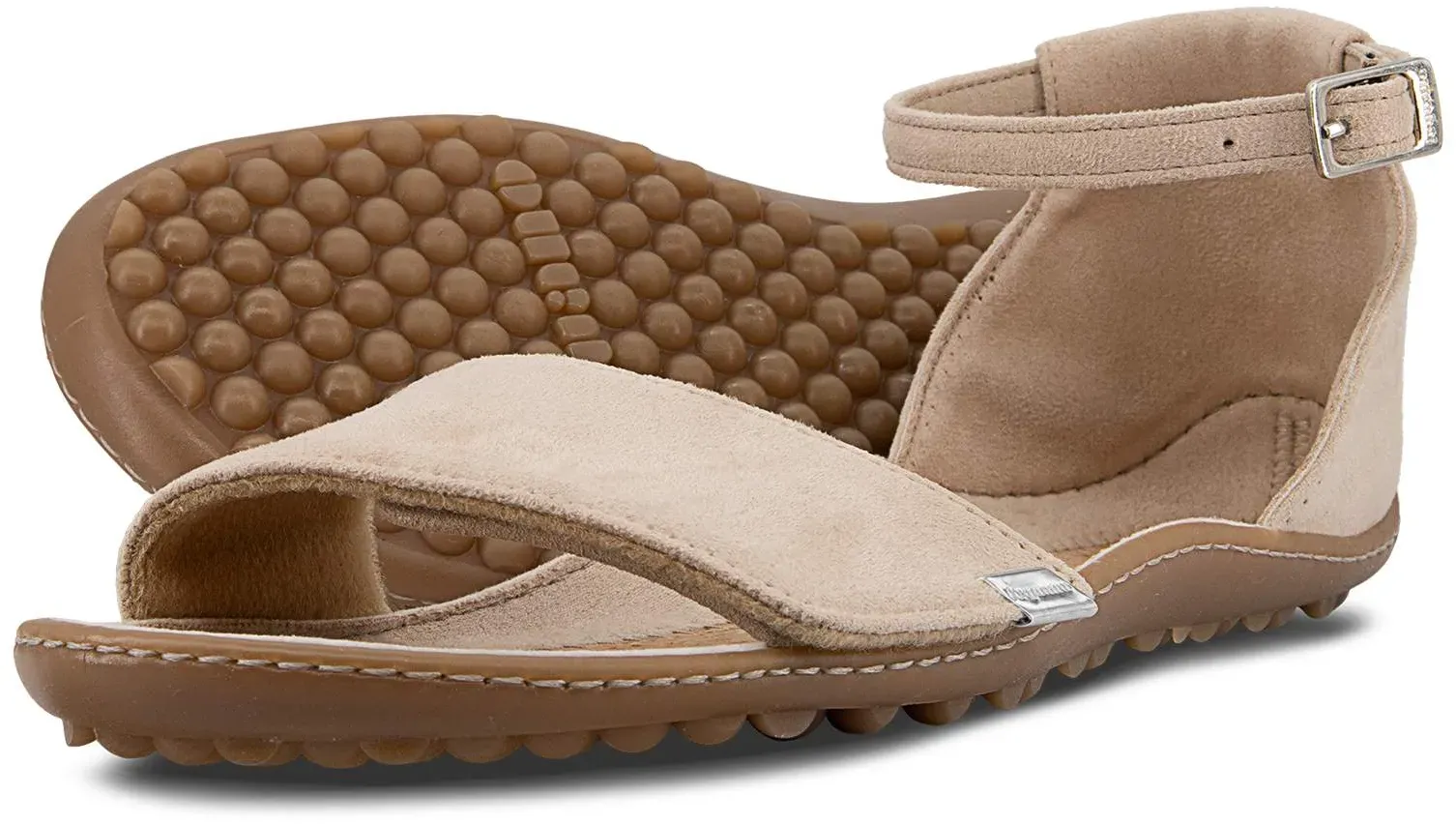 leguano jara Barfußschuhe Sandale sand- Gr. 39