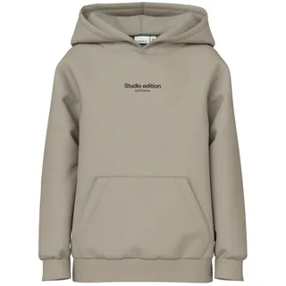NAME IT Jungen Nkmbrody Ls Sweat Wh Bru Noos Nachtwäsche Set, Beige, 116 EU