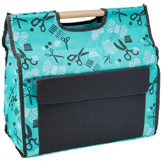 Kleiber N?hmaschinentasche, Polyester, blau, 43x41x21cm