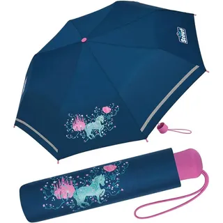 Scout Kinder-Taschenschirm mit reflektierendem Streifen Dreamworld