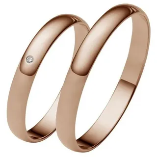 Firetti Trauring Schmuck Geschenk Gold 375 Hochzeit Ehering "LIEBE", Made in Germany, wahlweise mit oder ohne Brillant goldfarben 72