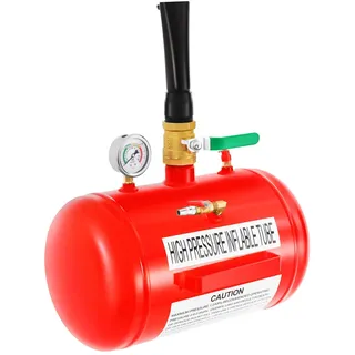 Beaudreaul Reifenbooster 20L Tragbarer Lufttank 6-8 bar Reifenfüller Booster, mit Manometer Druckluftbehälter kit Reifendruckfüller für Autowerkstätten, Autoläden und Outdoor-Reisen