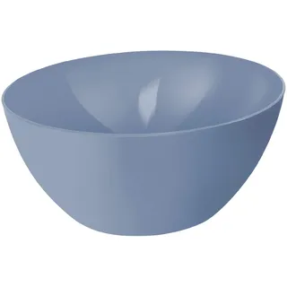 Rotho Caruba große Schüssel 8l, Kunststoff (PP) BPA-frei, blau, 8l (34.0 x 34.0 x 15.0 cm)