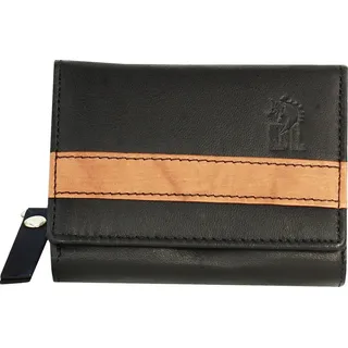 Drachenleder Damen Herren Portemonnaie braun bordeaux 10x3x8 cm