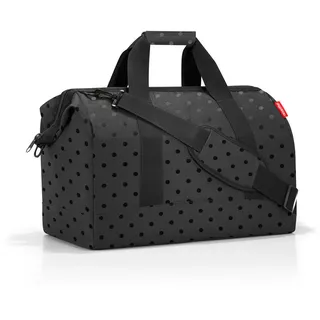 Reisenthel Reisetasche allrounder L Glossy Dots Black Schwarz