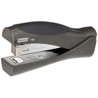 Rapid Heftgerät Ultimate NXT Titanium, Kunststoff, 20 Blatt, schwarz