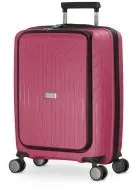 TXL - Handgepäck Koffer, Laptopfach, Business Trolley, Reisekoffer, Hartschale, 55 cm, 40 Liter, Berry