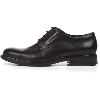GEOX Schnürschuh, Business Schuh, Anzugschuh mit Blockabsatz Geox schwarz