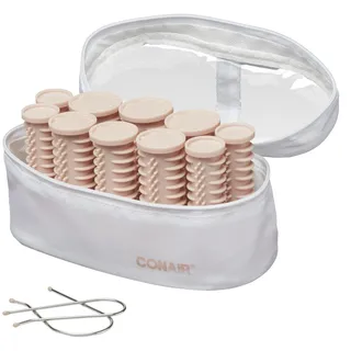 Conair Instant Heat Compact Hot Rollers; Pink