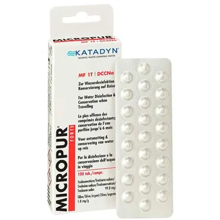 Katadyn Micropur Forte Mf Tabletten 1t/4x25 100 Einheiten - One Size