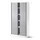 Aktenschrank x 45 x cm Weiß/Grau