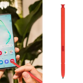 Cuifati Stylus-Stift-Ersatz für Galaxy Note 10 Note 10 Plus, Touch S Pen ohne Bluetooth, Hohe Empfindlichkeit, Keine Druckerkennung (Rot)