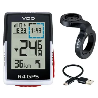 VDO R4 Gps Fahrradcomputer - Black, TU