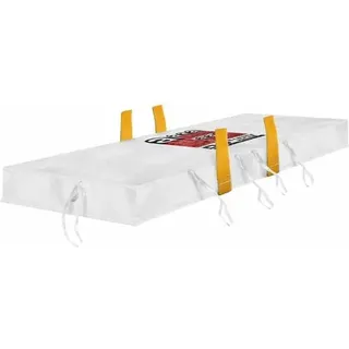 Plattenbag 260x125x30cm Asbest Big Bag Well Platten Warndruck Traglast 1500 kg beschichtet mit Schürze und Deckel