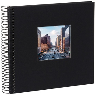 Goldbuch 12 767 Spiralalbum Bella Vista schwarz 40 schwarze Seiten