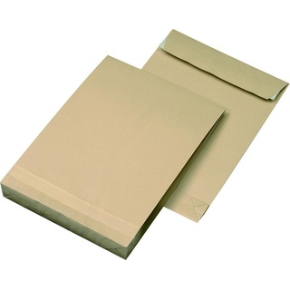 MAILmedia 10 Faltentaschen B4 m. 5cm Falte 140g/m2