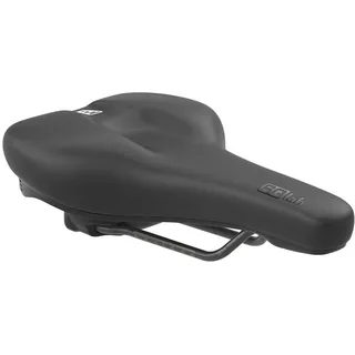 SQlab 602 M-D active 2.1 Trekking - City Fahrradsattel Schwarz
