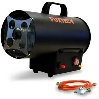 FUXTEC FX-GH10 Innen Schwarz 10000 W Heizlüfter Ventilator (Lüfter, INNEN, Flur, Schwarz, 10000 W, Gas)