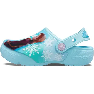 Crocs FL Disney Frozen II Clog K, Ice Blue, 3 UK