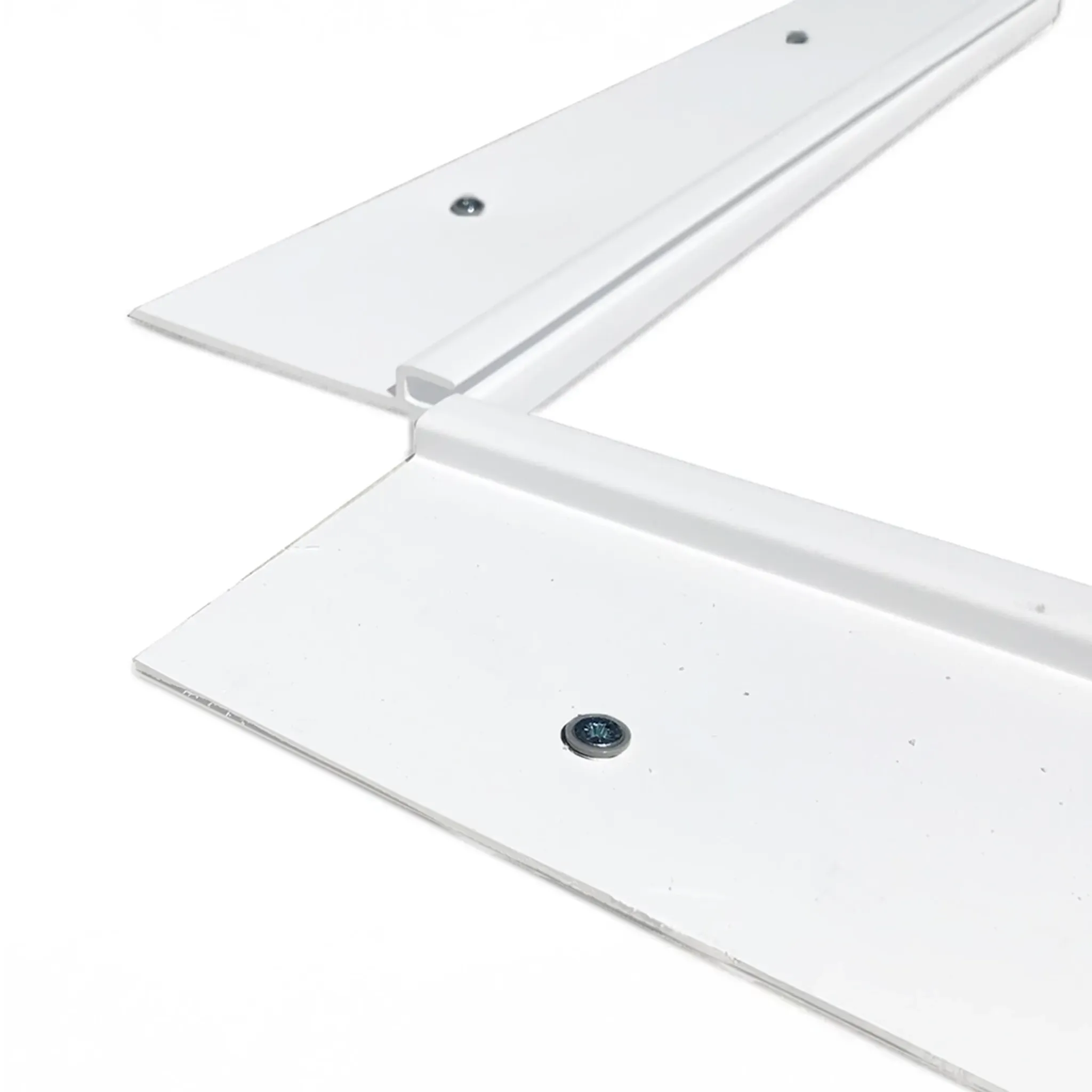 Klemmprofilleiste, PVC, hung, gerade, 2 lfm
