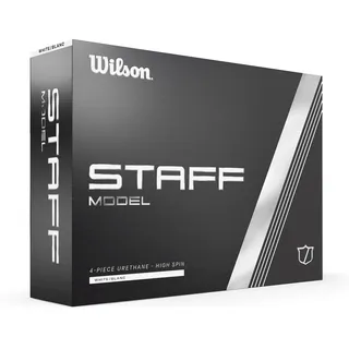 Wilson Staff Model Golfball, White,