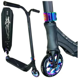 Ethic Erawan V2 Stunt-Scooter H=86cm komplett Trick Park Tret Roller Rainbow Neochrome