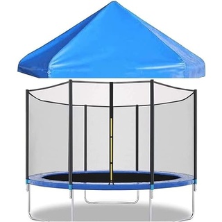 ZNULA JSY Trampoline und Accessoires Trampolin-Sonnenschutz-Abdeckung Trampolin-Überdachungs-Schatten-Außen-Trampolin-Sonnenschutz-Dach Trampoline Zubehör (Size : 10FT)