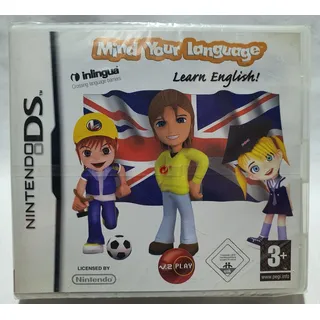 Mind Your Language Learn English! Nintendo DS NEW FACTORY SEALED