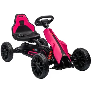 Homcom Gokart Tretauto rosa (HOMCOM)