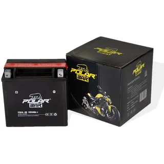 Nitro Motors Batterie 12V YTX14-BS 14Ah Säurepack Motorradbatterie Motorrad Roller Batterie