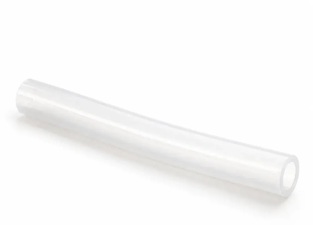 Silikonschlauch transparent Lebensmittelschlauch  / (Schlauchgröße: Innen x Aussen) 2 x 4 mm