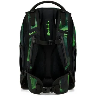 Satch Schulrucksack Seismic Green