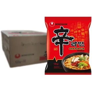 Nongshim - Instant Nudeln Shin Ramyun - Multipack (20 X 120 GR)