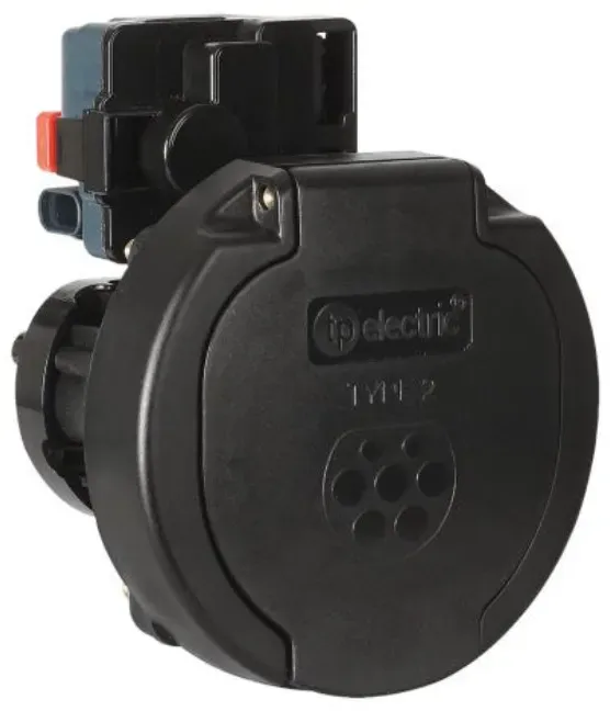 Ladesteckdose Typ 2 Ladedose 32A 230/400V TÜV Wallbox Elektroauto 3500-315-0300