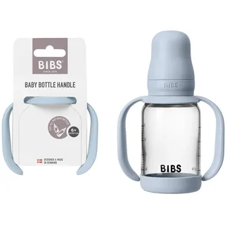 Bibs Babyflaschen-Griff Baby Bottle Handle - Baby Blue