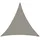 dreieckig 300 x 300 x 300 cm Grau