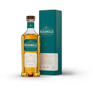 Bushmills 10 Years Old Single Malt Irish 40% vol 0,7 l Geschenkbox