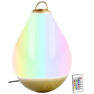 Lunartec RGB-Stimmungsleuchte, mit Fernbedienung, IP65