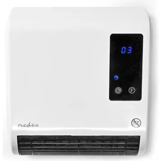 Nedis HTBA20WT Keramik-Heizlüfter HTBA20WT 20m2 Weiß,