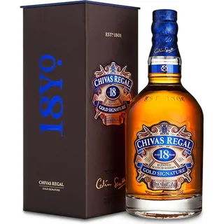Chivas Regal 18 Years Old Gold Signature Blended Scotch 40% vol 0,7 l