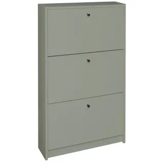 Mäusbacher Schuhkipper 60 x 104 x 16 cm grün matt / pinienfarben