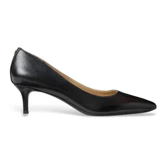 Ralph Lauren Lauren Ralph Lauren für Damen. 802940572001 Adrienne schwarze Lederschuhe (36.5), 5 bis 8 cm, Keine, Lässig, Party