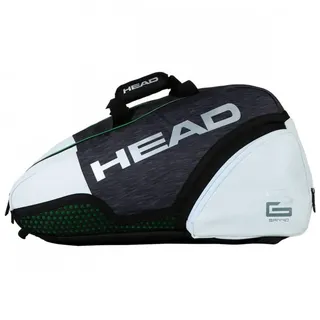 HEAD Alpha Sanyo Monstercombi Padeltasche In Schwarz - Mittelgroß