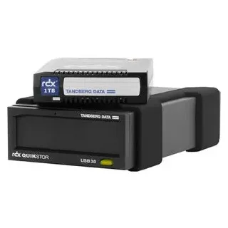 Overland-Tandberg RDX-Laufwerk QuickStor 8864-RDX, extern, USB, bis 260 MB/s, inkl. 1 TB RDX-Medium