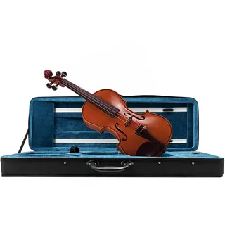 Susoso Violinformkoffer, Oxford-Stoff Geigenkasten mit Rucksackriemen für die 4/4 Geigen Schwarz, Blau