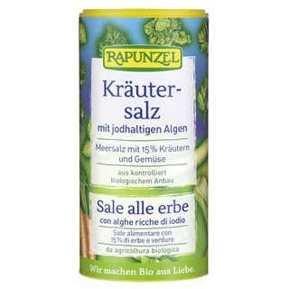 RAPUNZEL Kräutersalz jodiert mit 15% Kräutern & Gemüse bio 125g